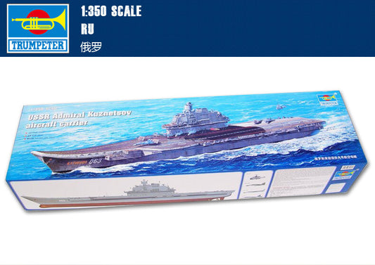 Trumpeter 05606 1/350 USSR ADMIRAL KUZNETSOV AIRCRAFT CARRIER ship model kit