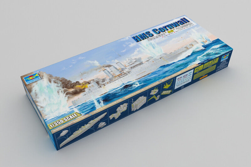 Trumpeter 05353 1/350 British Royal Navy "Cornwall" heavy cruiser model kit
