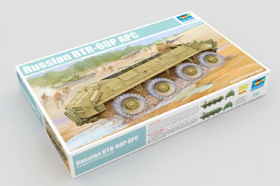 Trumpeter 1/35 01542 Russian BTR-60P APC assembly model