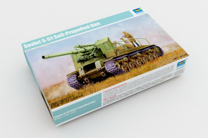 Trumpeter 1/35 05583 Russia S-51 Self-Propelled Gun