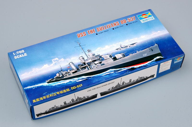 Trumpeter 1/700 05731 USS The Sullivans DD-537