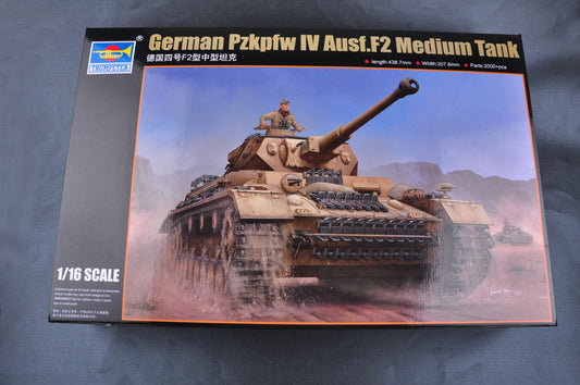 Trumpeter 1/16 00919 German Pzkpfw.IV Ausf F2 Medium Tank