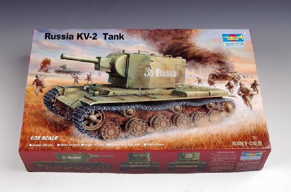 Trumpeter 1/35 00312 Russian KV-2 – ModelHives