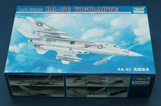 Trumpeter 02809 1/48 RA-5C Vigilante hot Assembly Model Kit