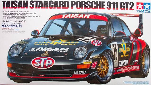 Tamiya 24175 1/24 Model Car Kit Team Taisan GT2 Starcard JGTC'95