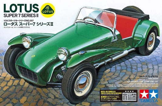 Tamiya 24357 1/24 Scale Model Car Kit  Super Seven 7 Series II w/PE Parts