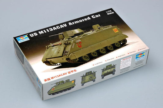 Trumpeter 1/72 07237 US M113ACAV Armored Car