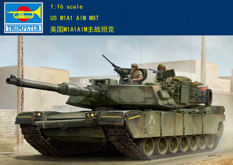 00926 Trumpeter 1/16 US M1A1 AIM MBT Tank Model Kit ¡ô