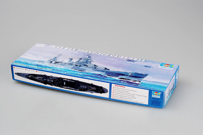 Trumpeter 1/700 05747 USS San Francisco CA-38 1944