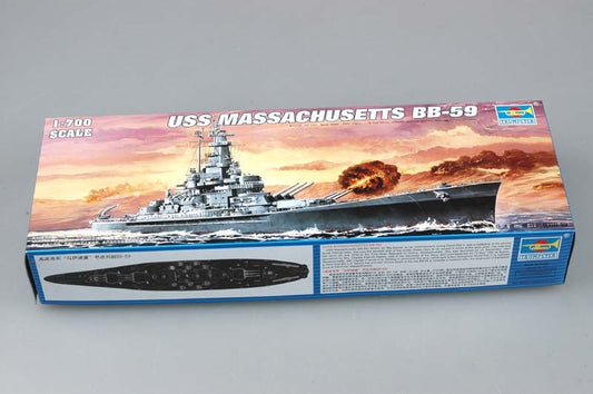 Trumpeter 1/700 05761 USS Massachusetts BB-59