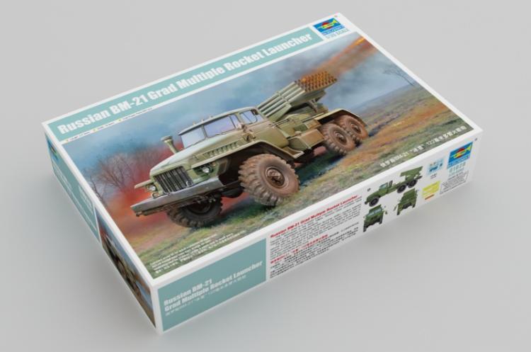 Trumpeter 1/35 01028 Russian BM-21 Grad Multiple Rocket Launcher