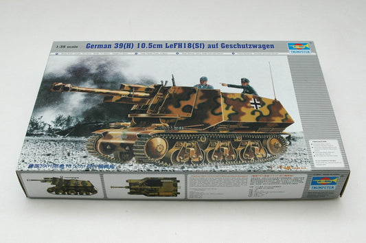 Trumpeter 1/35 00353 German 39 "H" 10.5cm LeFh18 Geschutzwagen