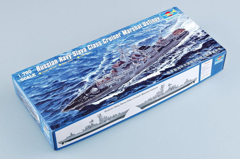 Trumpeter 1/700 05722 Russian Cruiser Marshal Ustinov