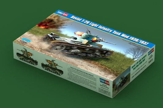 HobbyBoss 83810 1/35 Soviet T-26 Light Infantry Tank Mod.1936/1937
