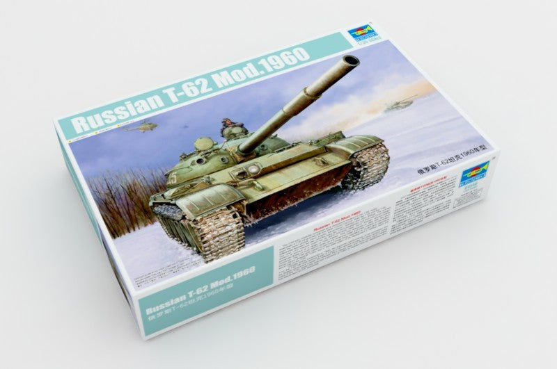 Trumpeter 1/35 01546 Russian T-62 Mod.1960 assembly model
