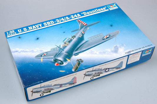 Trumpeter 1/32 02242 US. Navy SBD-3/4 A-24A Dauntless