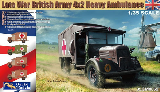 Gecko Models 35GM0069 1/35 Late War British Army 4x2 Heavy Ambulance ModelHive