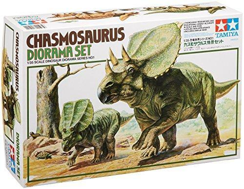 Tamiya 60101 1/35 Chasmosaurus Diorama Set (Plastic model)