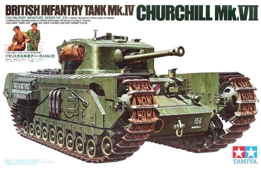 Tamiya 35210 1/35 British Infnatry Tank Mk.IV Churchill Mk.VII (Plastic model)