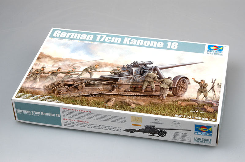 Trumpeter 1/35 02313 German 17cm Kanone 18