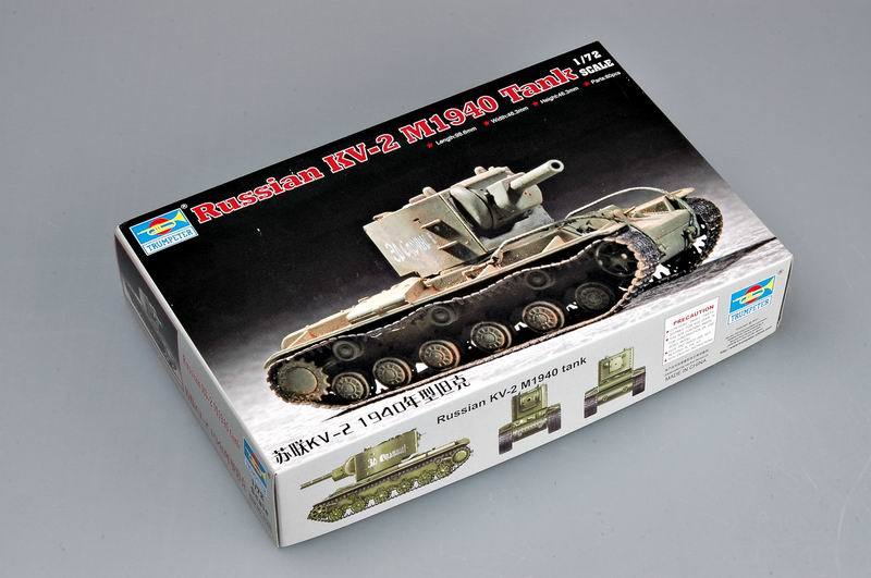 Trumpeter 1/72 07235 Russian KV-2 1940