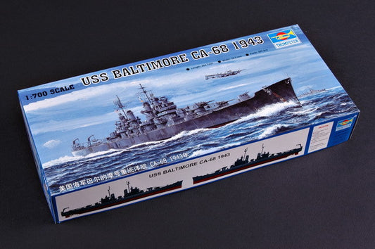 Trumpeter 1/700 05724 USS Baltimore CA-68 1943