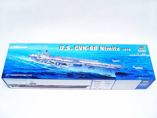 Trumpeter 05605 1/350 US CVN-68 NiMitz aircraft carrier 1975 model kit