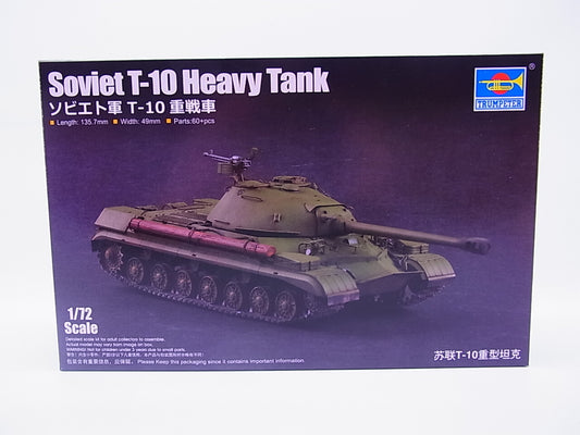 Trumpeter 07152 Soviet T-10 Heavy Tank 1:72 scale Bausatz NEU in OVP