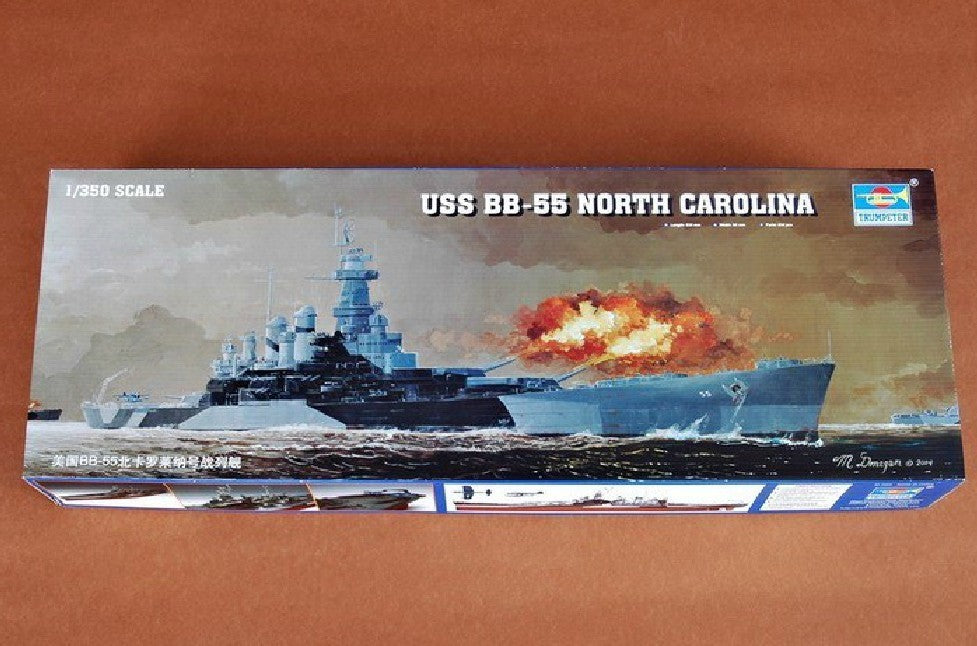 Trumpeter  1/350 05303 USS North Carolina BB-55