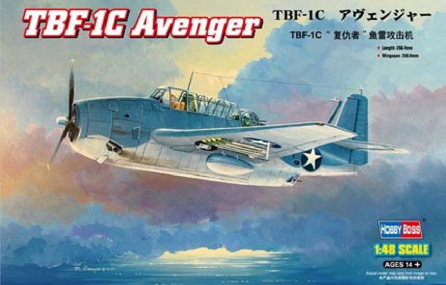 Hobbyboss 1/48 80314 TBF-1C Avenger