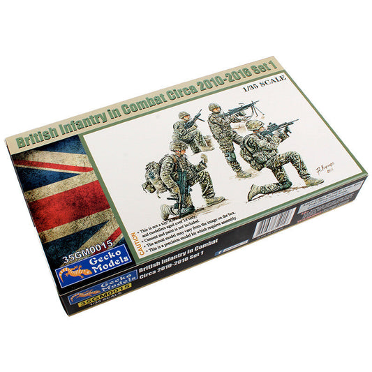 Gecko Models 35GM0015 1/35 British Infantry in Combat Circa 2010-2016 Set 1 ModelHive