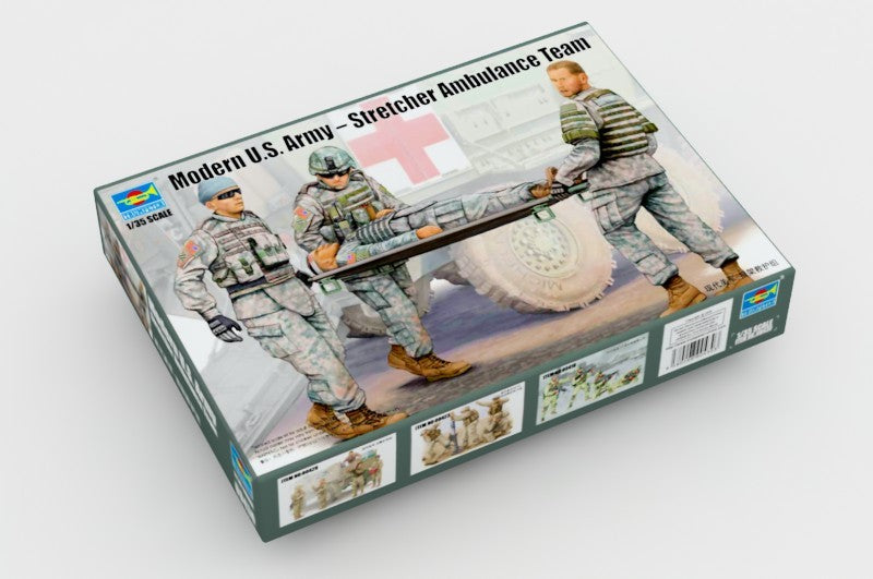 Trumpeter 1/35 00430 Modern U.S. Army Stretcher Ambulance Team