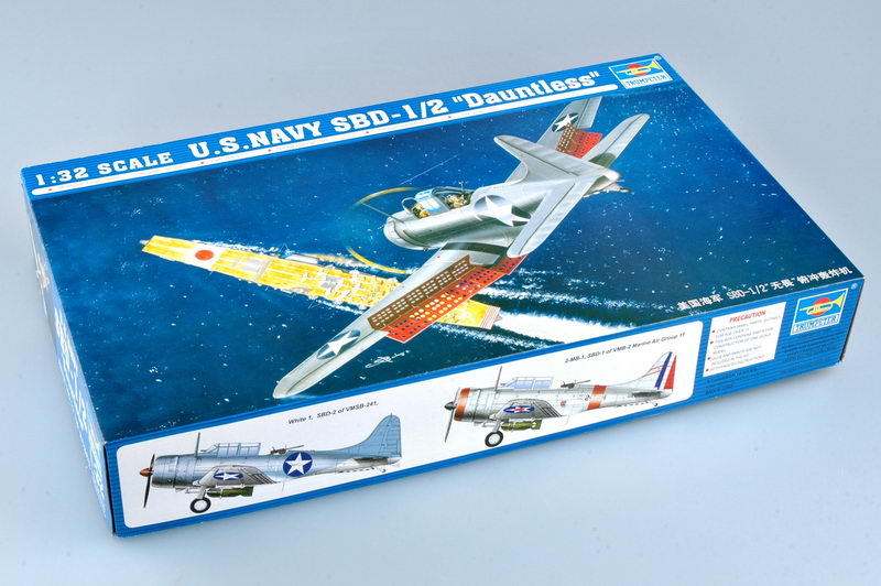Trumpeter 1/32 02241 US. Navy SBD-1/2 Dauntless
