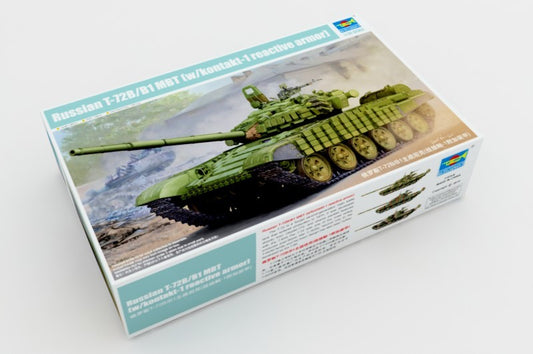 Trumpeter 1/35 05599 Russian T-72B/B1 MBT w/Kontakt-1 Reactive Armor