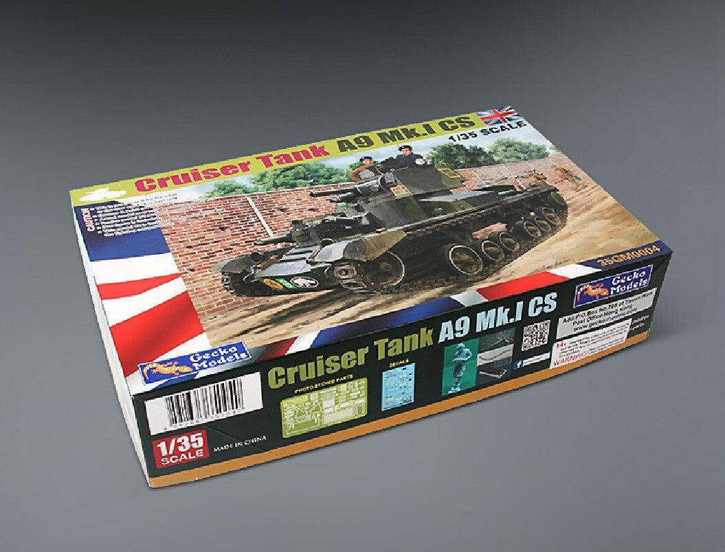 Gecko Models 1/35 35GM0004 British Cruiser Tank A9 Mk.I CS Free Shipping model ModelHive