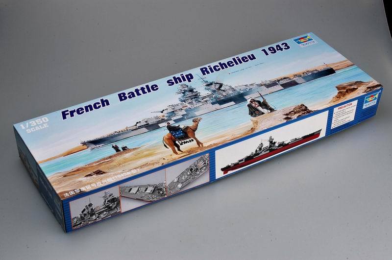 Trumpeter 1/350 05311 French battleship Richelieu
