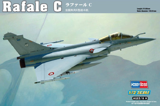 Hobbyboss 1/72 87246 Scale Rafale C Model Kit