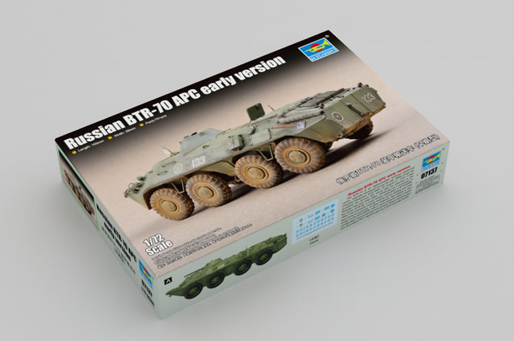 Trumpeter 07137 1/72 Russian BTR-70 APC Early Version NEW