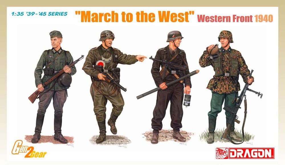 DRAGON 1/35 6703 "March to the West" (Western Front 1940)