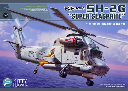 Kitty Hawk 80126 1/48 SH-2G Super Seasprite  Assembly model new