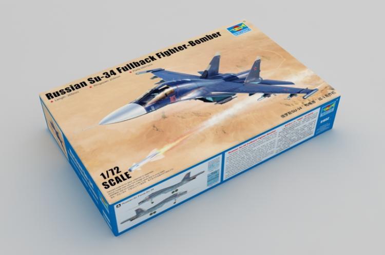 Trumpeter 1/72 01652 Russian Su-34 Fullback Fighter-Bomber