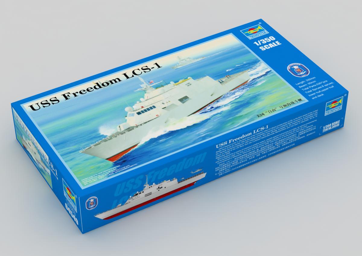 Trumpeter 1/350 04549 USS Freedom LCS-1 – ModelHives