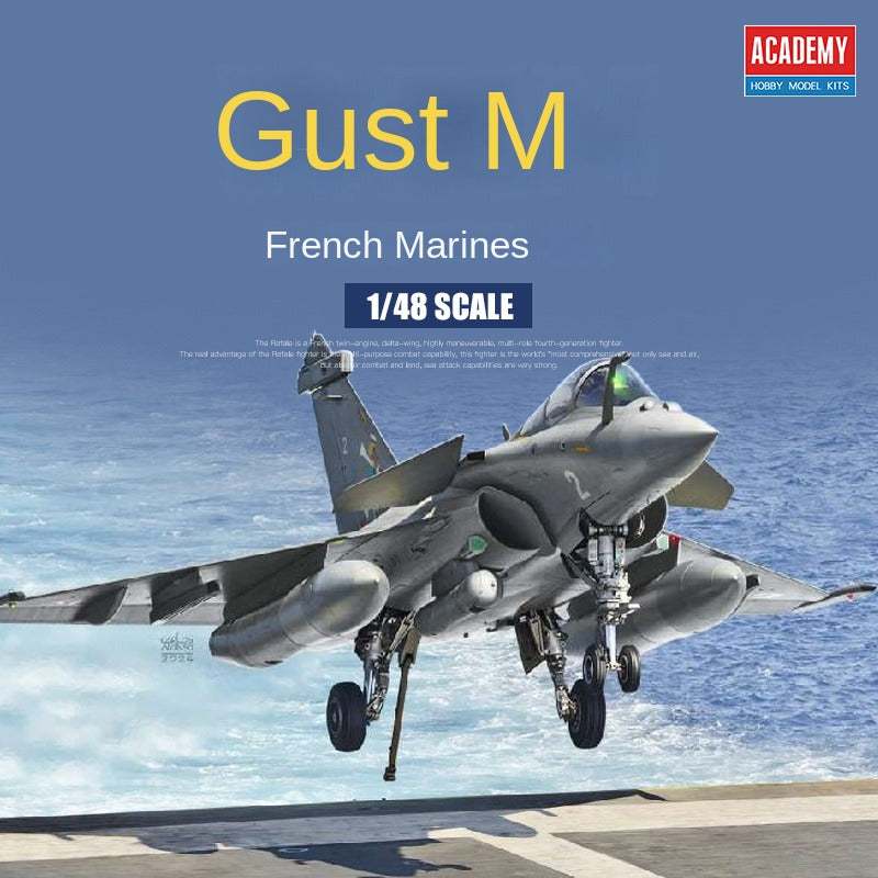 Academy AC12368 1/48 Rafale M Marine Nationale Assembly Model Kit