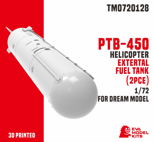 TM0720128 1/72 PTB-450 Helicopter Extertal Fuel Tank£¨2pce£©For Dream Model