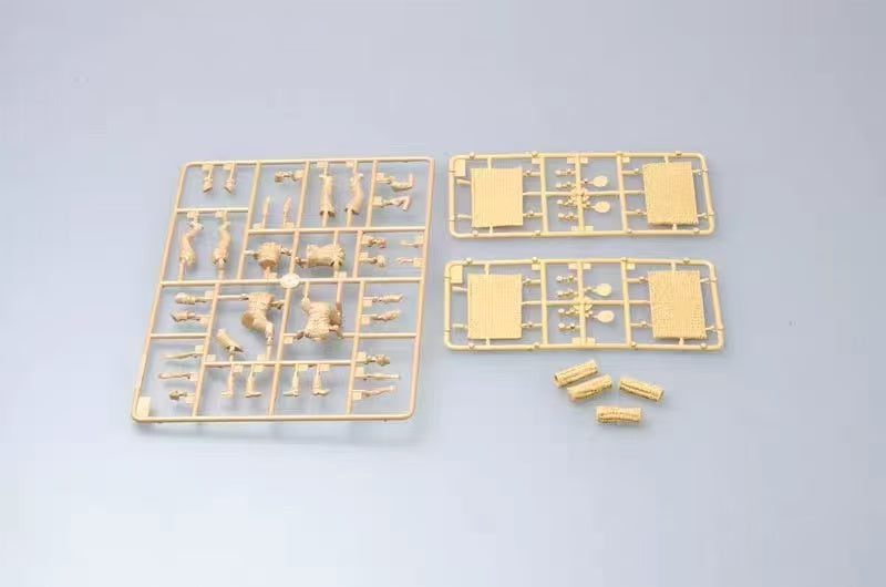 Trumpeter 1/35 00426 German s.FH 18 Field Howitzer Gun Crew Ammo Supplied Team