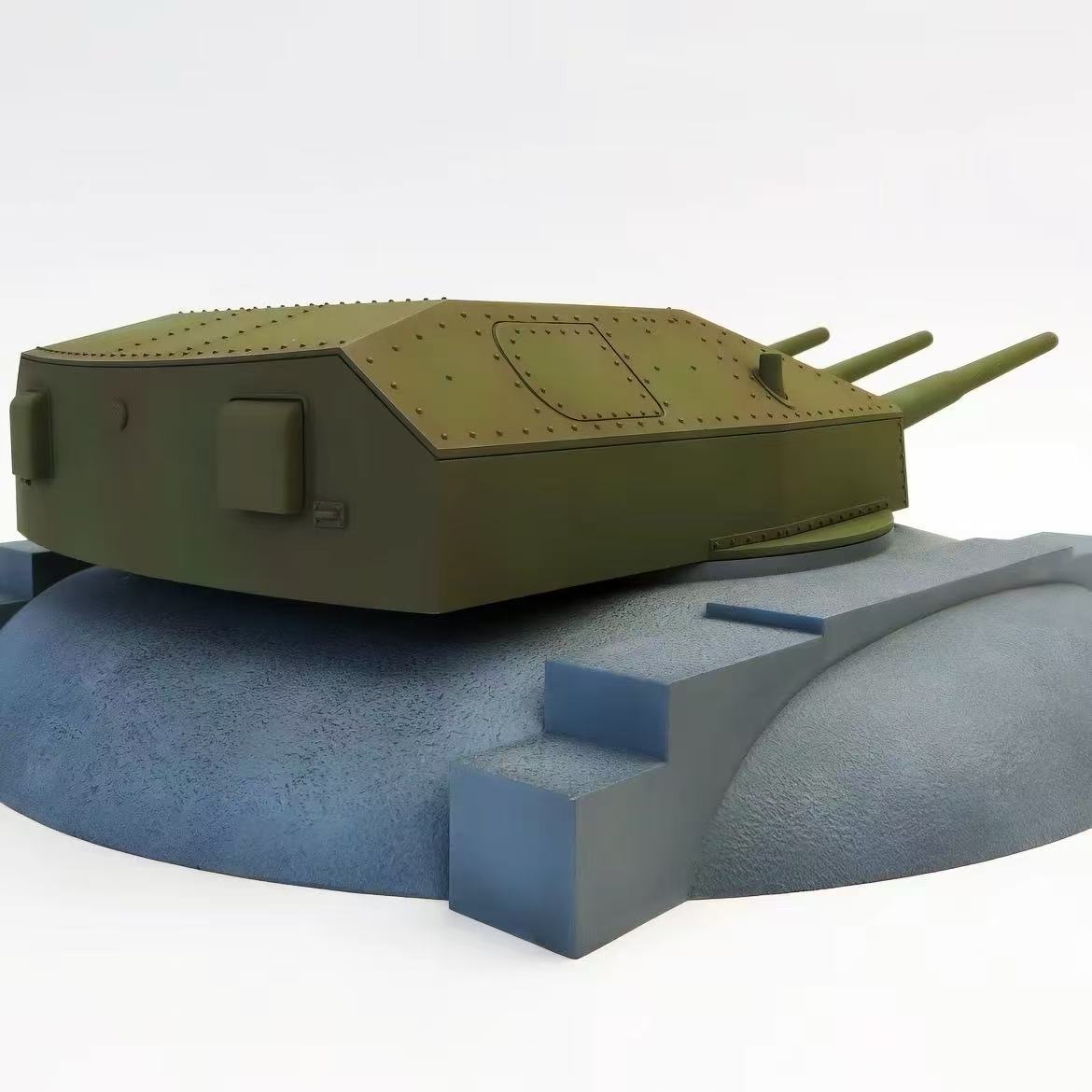 Collect UA72344 Austratt Fort Coastal Artillery Site Triple 28Cm Turret Caesar