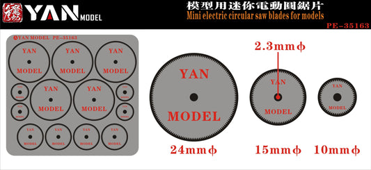 YAN MODEL PE-35163 Mini Electric Circular Saw Blades For Models - ModelHives