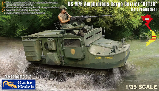 Gecko 35GM0117 1/35 US M76 Amphibious Cargo Carrier "Otter"Late Production Model ModelHive