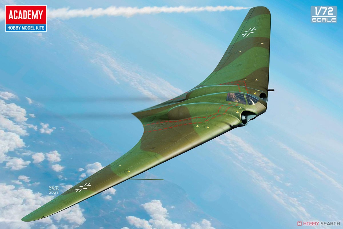 Academy 12583 1/72 scale Ho229 Horten `Wunderwaffe` model kit