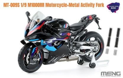MENG MT-009S 1/9 M1000RR Motorcycle（Pre-colored）w/Metal Activity Fork